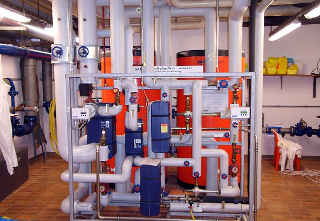 Legionellenanlage Hallenbad
